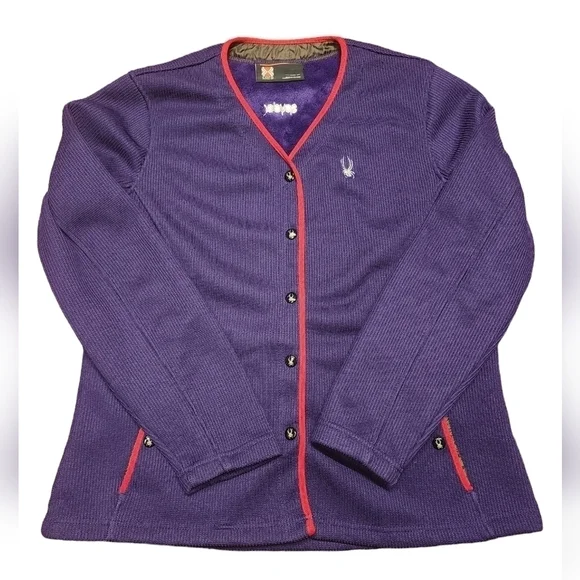 SPYDER Snap Button Core Sweater Jacket​ - Picture 4 of 11